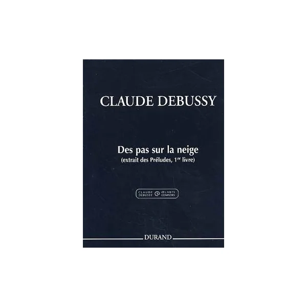 Debussy C. Des Pas Sur la Neige Piano