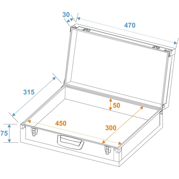 DIMAVERY Effector Case, grand