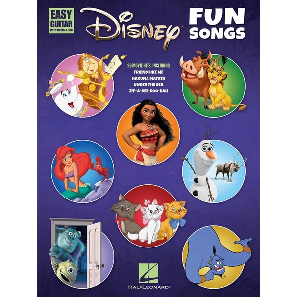 Disney Fun Songs For Easy Guitar