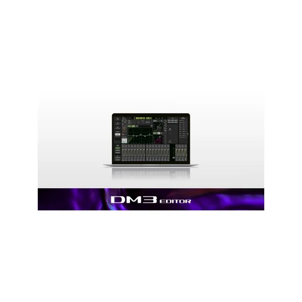 DM3 Yamaha - Console numérique 22 canaux 9 faders écran tactile et Dante
