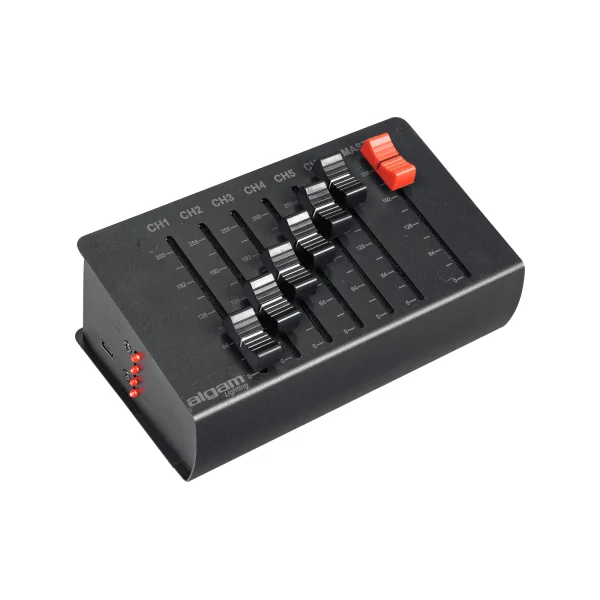 DMX6-PLUS Algam Lighting contrôleur DMX 6 canaux autonome sur batterie