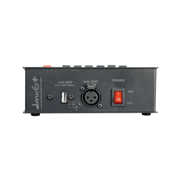 DMX6-PLUS Algam Lighting contrôleur DMX 6 canaux autonome sur batterie
