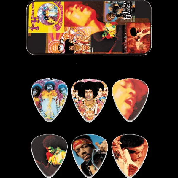 Dunlop Jimi Hendrix Montage heavy boîte de 6