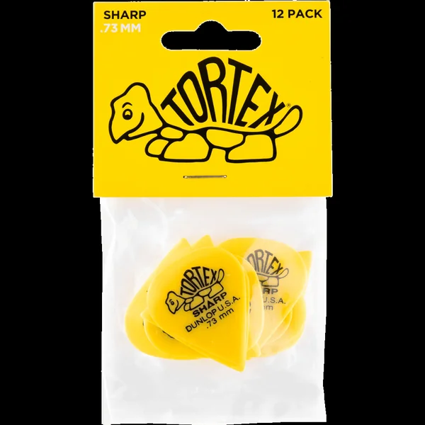 Dunlop Tortex Sharp 0,73mm sachet de 12