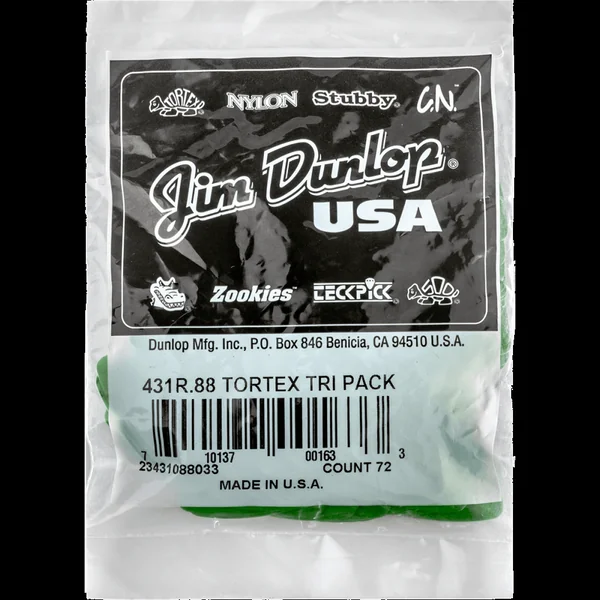 Dunlop Tortex Triangle 0,88mm sachet de 72