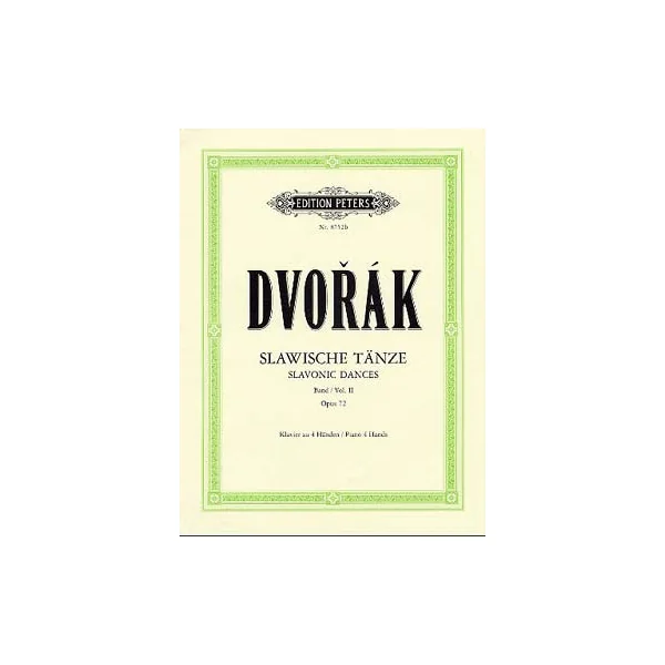 Dvorak A. Danses Slaves OP 72 Piano A 4 Mains-3