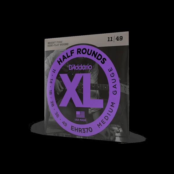 EHR370 Electric Half Rounds Medium 11-49 - set of strings