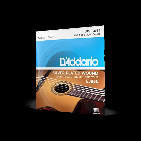 EJ83L Acoustic Gipsy Jazz Regular Light Ball End 10-44 - set of strings