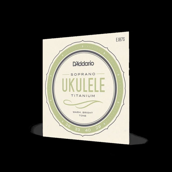 EJ87S Ukulélé Soprano (4) Pro-Arté Titanium 028-029 - set of strings