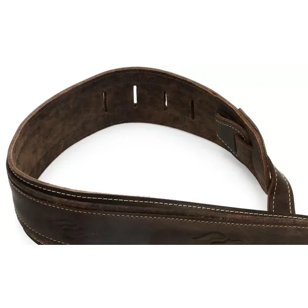 Element Leather Guitar Strap 2.5 inch - Dark Brown