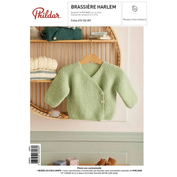 E-MODELE BEBE - BRASSIERE HARLEM - PHILDAR