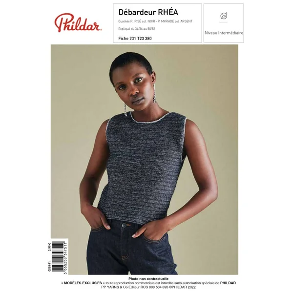 E-MODELE FEMME - DEBARDEUR RHEA - PHILDAR