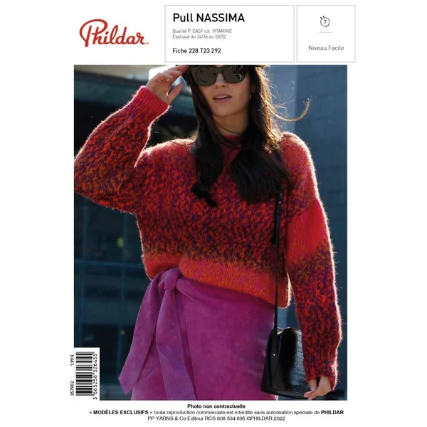 E-MODELE FEMME - PULL NASSIMA - PHILDAR