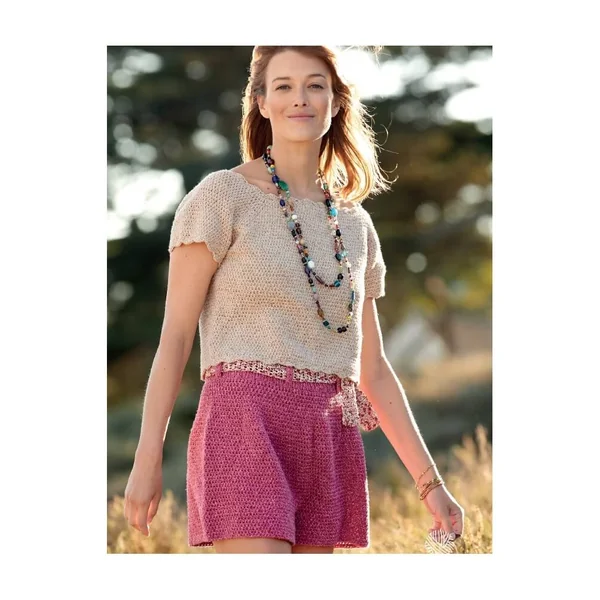 E-MODELE GRATUIT FEMME - CEINTURE AU CROCHET - PLASSARD