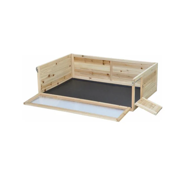 Enclos intérieur ou Enclos extérieur pour cochon d'inde ou Hamsters Pin massif