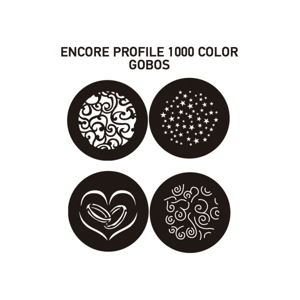 Encore Profile 1000 RGBW ADJ découpe led cob 120w ouverture 12-20 degrès