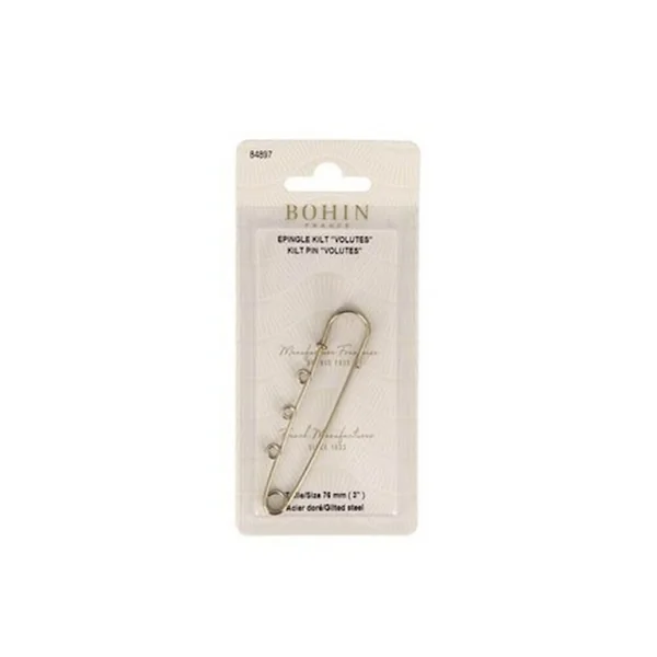 Epingles Kilt "Volutes" 76mm - Bohin