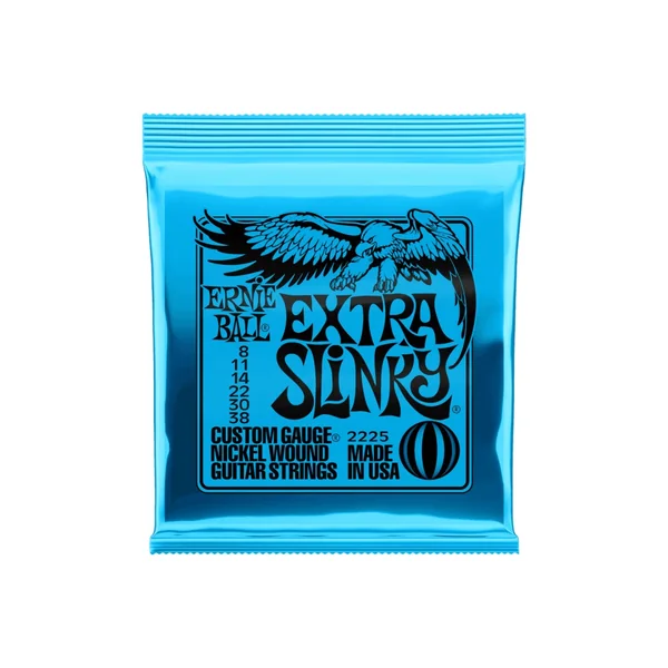 Ernie Ball 2225 Extra Slinky Cordes Electriques Nickel 08/38