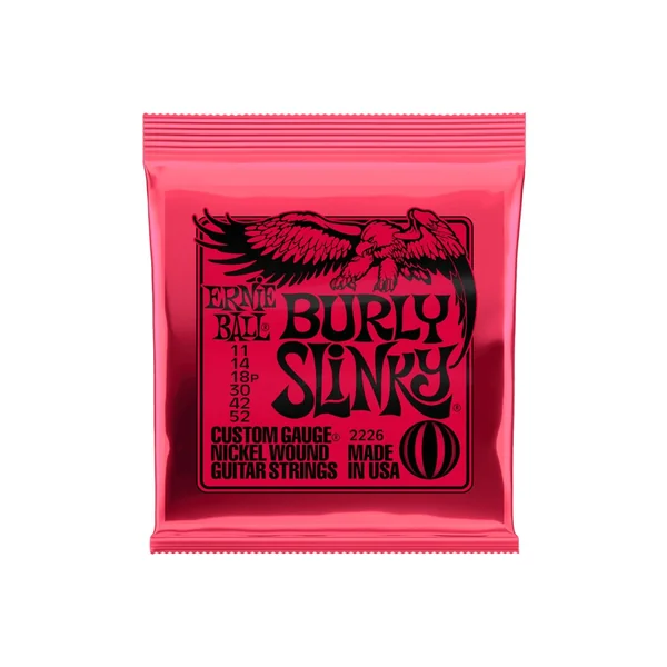 Ernie Ball 2226 Burly Slinky Cordes Electriques Nickel 11/52