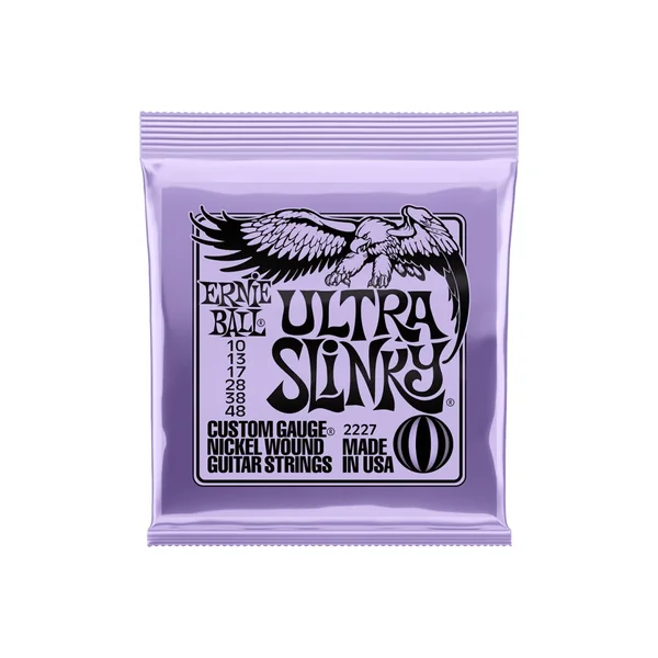 Ernie Ball 2227 Ultra Slinky Cordes Electriques Nickel 10/48