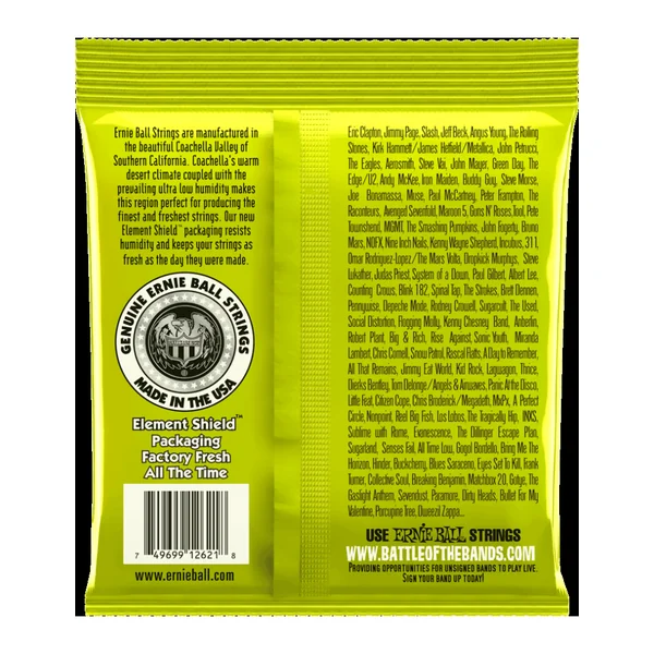 Ernie Ball 2621 7-String Regular Slinky Cordes Electriques 7 Nickel 10/56
