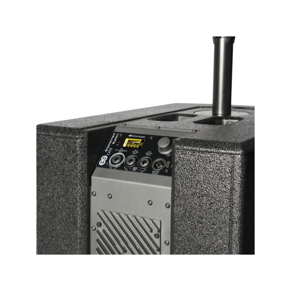 ES1203 dBTechnologies – Système colonne et triphonique avec housses, pieds, mixage et bT stéréo 2x12’’ 2400W 132dB Noir