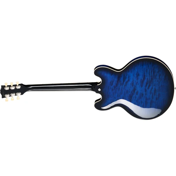 ES-335 Figured Custom Color - deep ocean burst