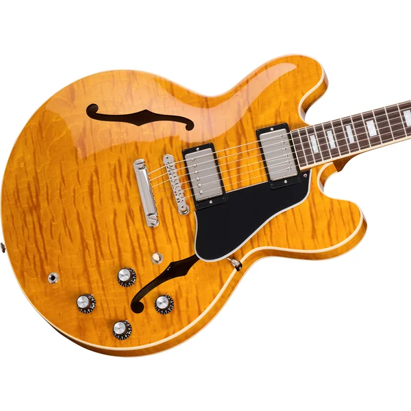 ES-335 Figured Custom Color - honey amber