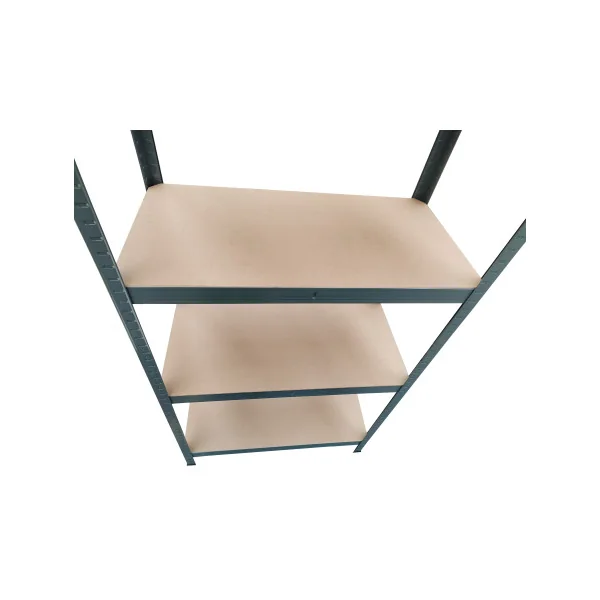 Etagère professionnel Grise 80x40x160 cm Etagère métallique industrielle Charge lourde 700 kg