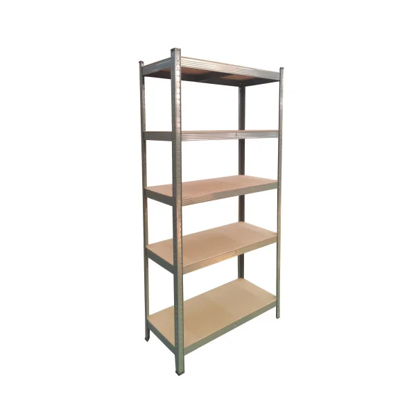 Etagère professionnel Grise 90x40x180 cm Etagère métallique industrielle Charge lourde 1250 kg