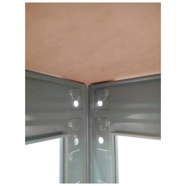 Etagère professionnel Grise 90x40x180 cm Etagère métallique industrielle Charge lourde 1250 kg