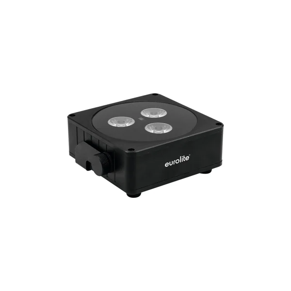 EUROLITE AKKU Flat Light 3 noir