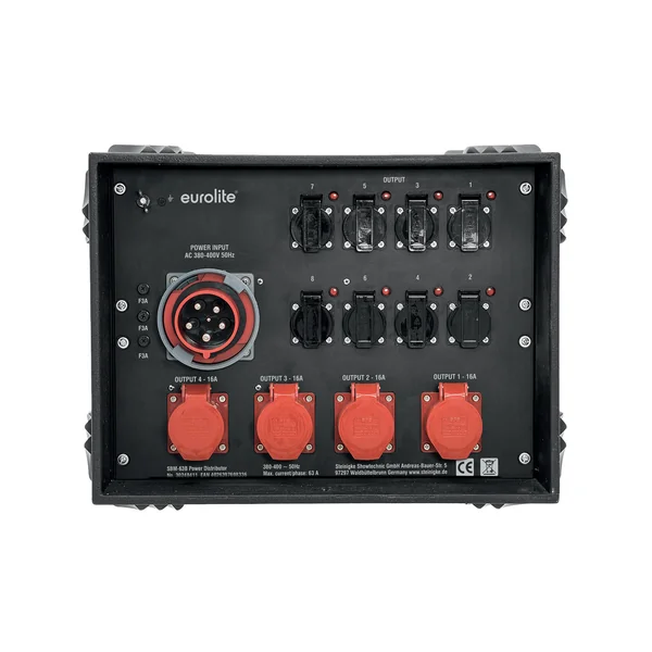EUROLITE Distributeur de courant SBM-63B