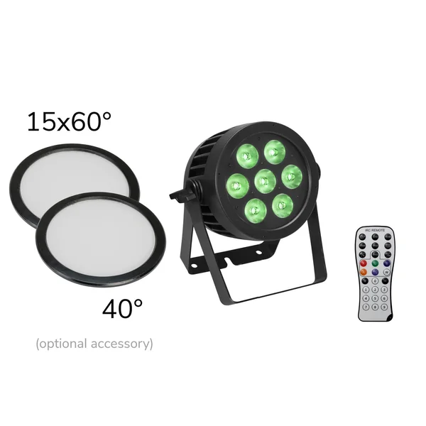 EUROLITE LED IP PAR 7x9W SCL Spot
