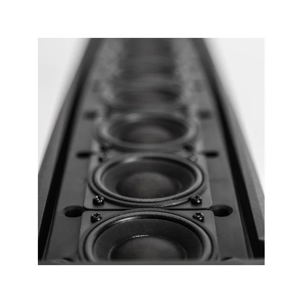 Evox JMIX8 RCF - Enceinte colonne 12" 700W / 1400W avec mixage couleur noire