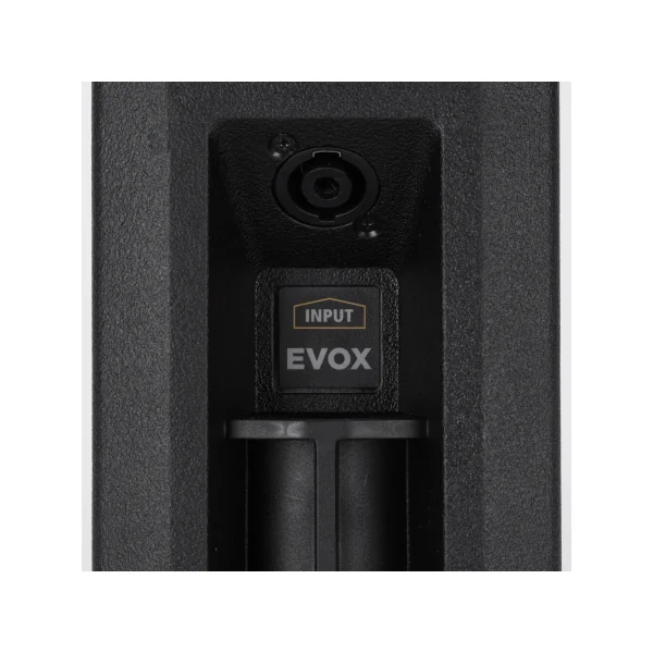 Evox JMIX8 RCF - Enceinte colonne 12" 700W / 1400W avec mixage couleur noire