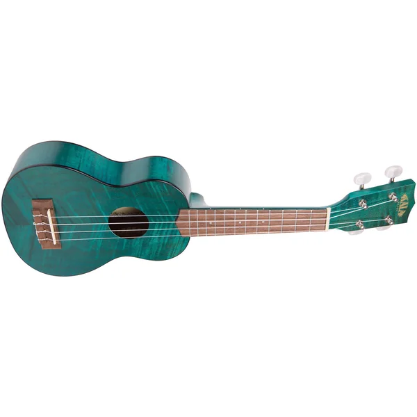 Exotic Mahogany Soprano +Bag - blue