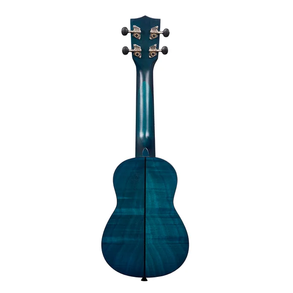 Exotic Mahogany Soprano - transparent blue
