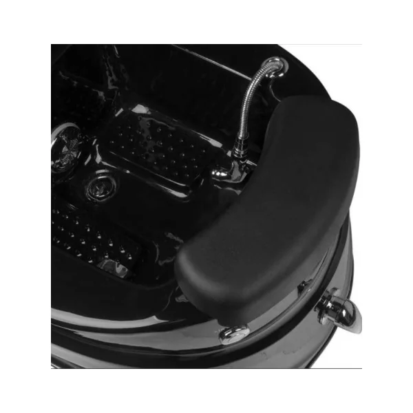 Fauteuil pédicure SPA noir et blanc avec fonction massage Mobilier pédicure Fauteuil pedispa