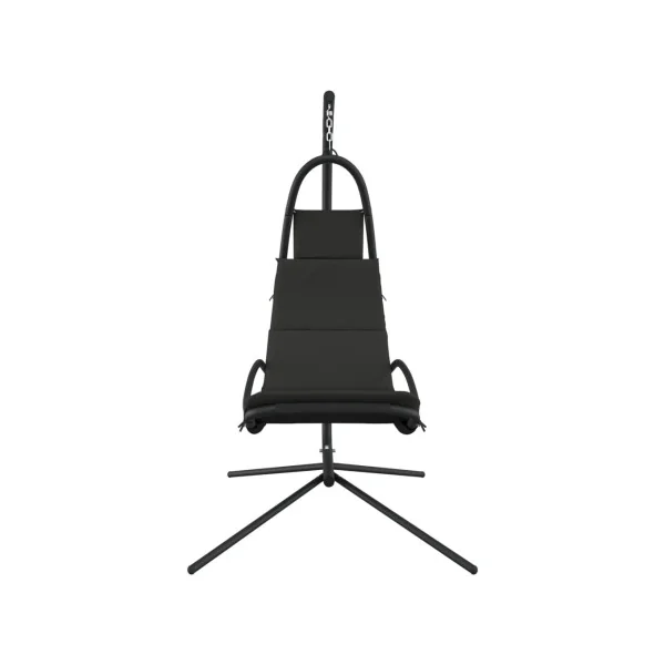 Fauteuil Suspendu Gris Foncé Chaise Suspendue de Jardin