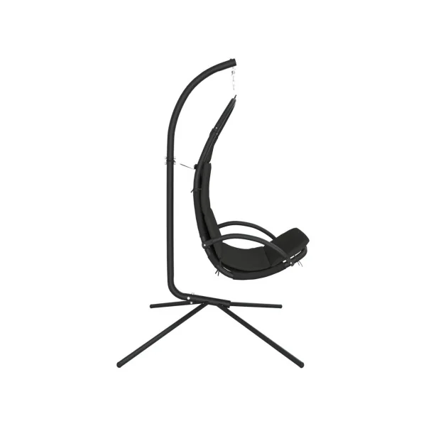 Fauteuil Suspendu Gris Foncé Chaise Suspendue de Jardin