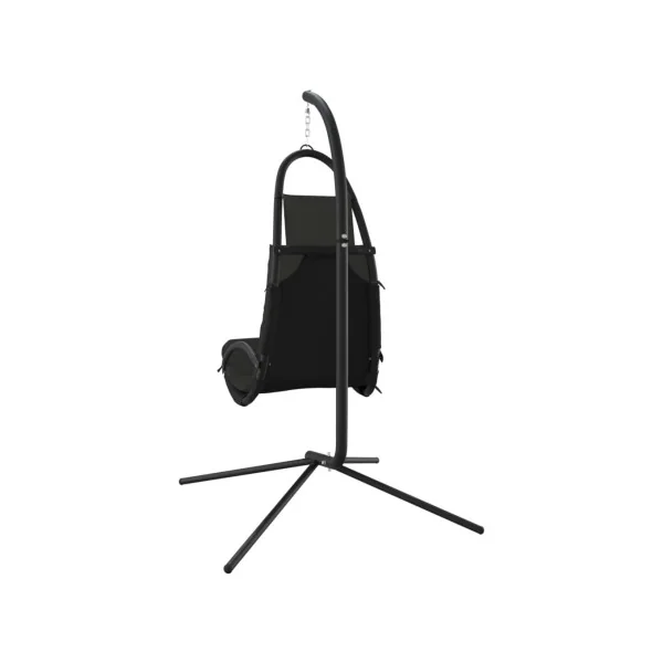 Fauteuil Suspendu Gris Foncé Chaise Suspendue de Jardin