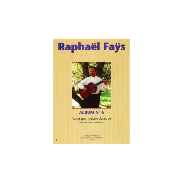 Fays R. Album N°6 Guitare