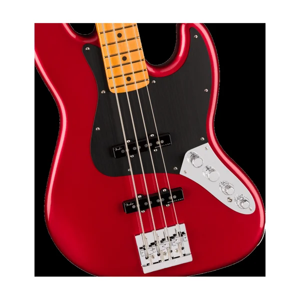 Fender American Ultra II Jazz Bass MN sinister red + étui