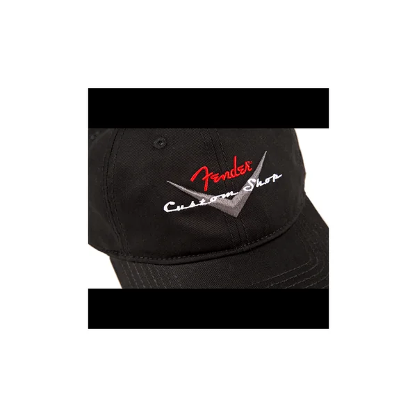 Fender casquette Custom Shop Baseball Black