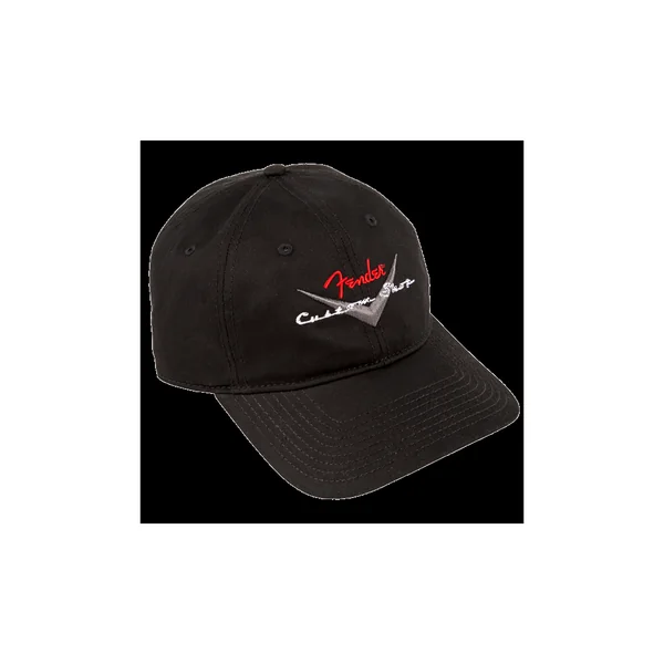 Fender casquette Custom Shop Baseball Black