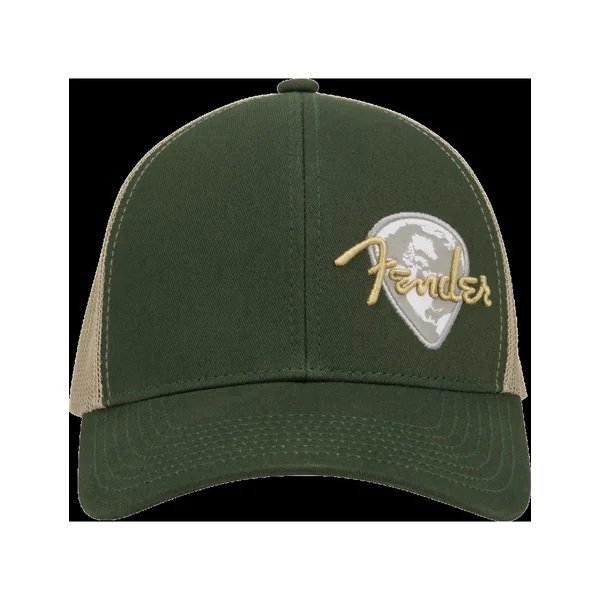 Fender casquette Globe Pick Patch kaki