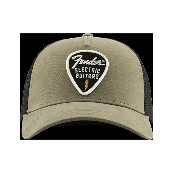 Fender casquette Snap Back Pick Patch Hat Olive