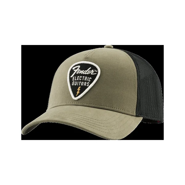 Fender casquette Snap Back Pick Patch Hat Olive