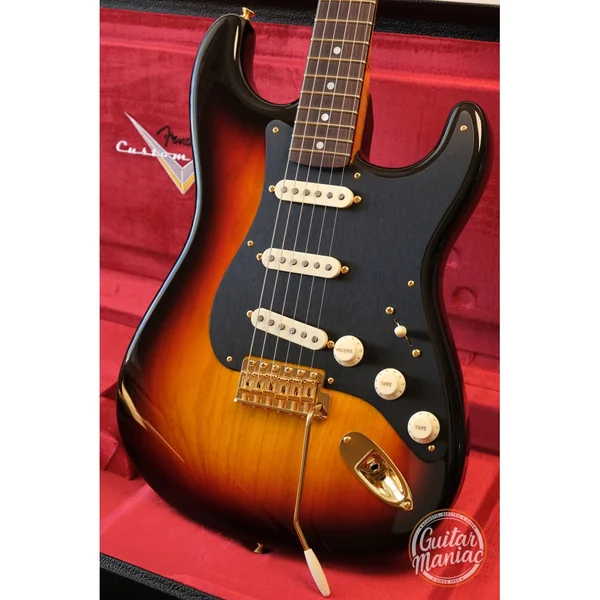 Fender Custom Shop American Custom Stratocaster NOS chocolate 3TSB + étui